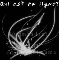 Qui est en ligne ?