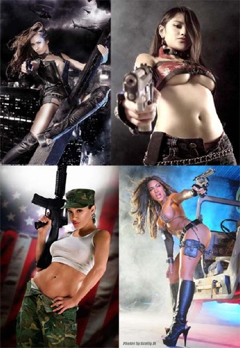Armed Girls Vol.2 Creative Photos Mix